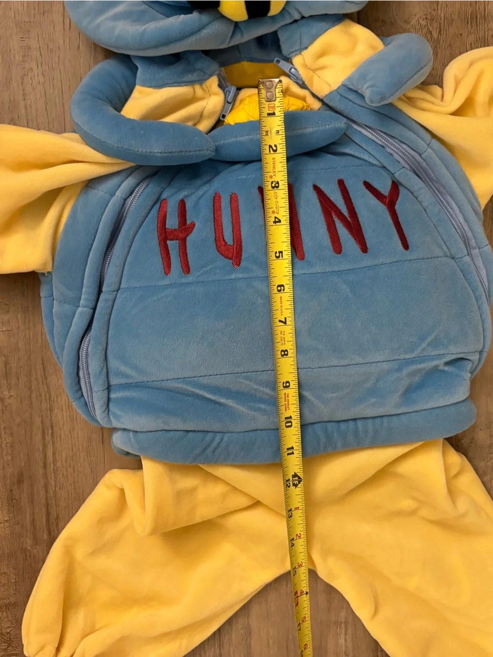 Vintage Disney Store Winnie the Pooh Hunny Pot Baby Costume Size 6-12M - Picture 8 of 9